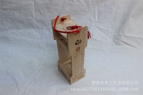 山东菏泽高档木制白酒提 曹县专业木制品生产厂家供应创意白酒包装盒